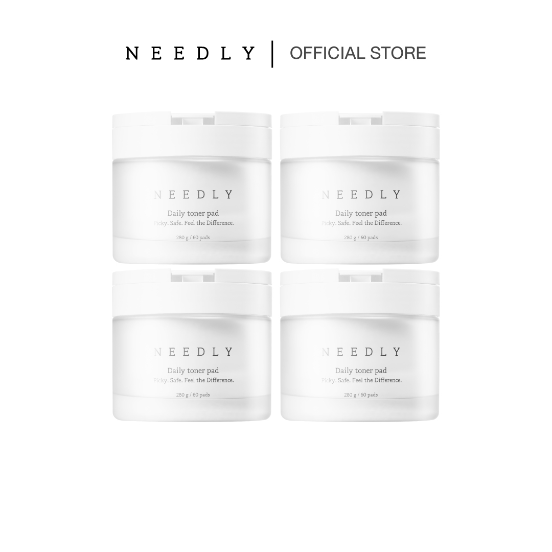 [QUADRUPLE SET] NEEDLY DAILY TONER PAD 280G x 4 PCS