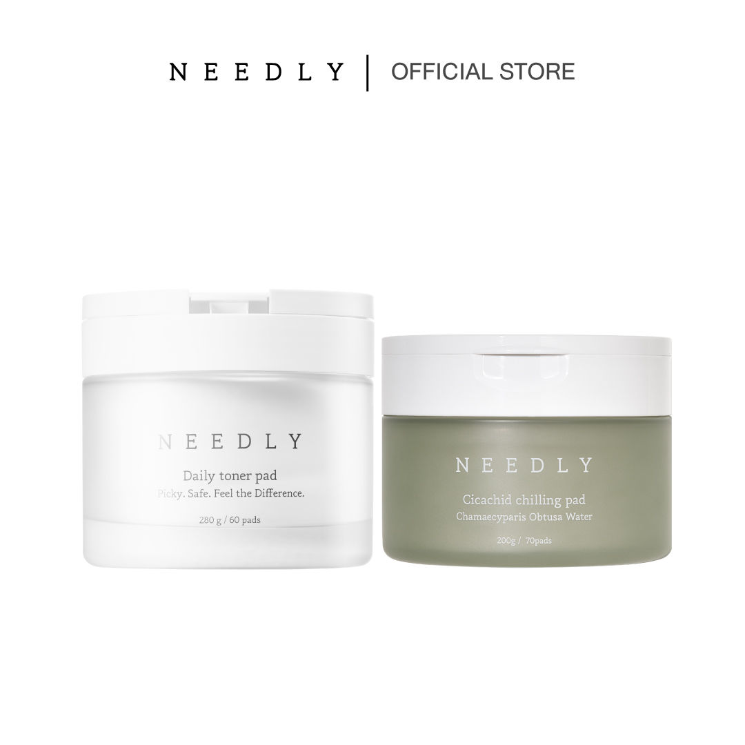 [DUO SET] NEEDLY DAILY TONER PAD 280G + CICACHID CHILLING PAD 200G